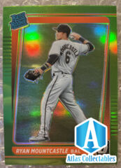 2021 Panini Donruss Optic #59 Ryan Mountcastle RATED ROOKIE LIME GREEN PRIZM SP